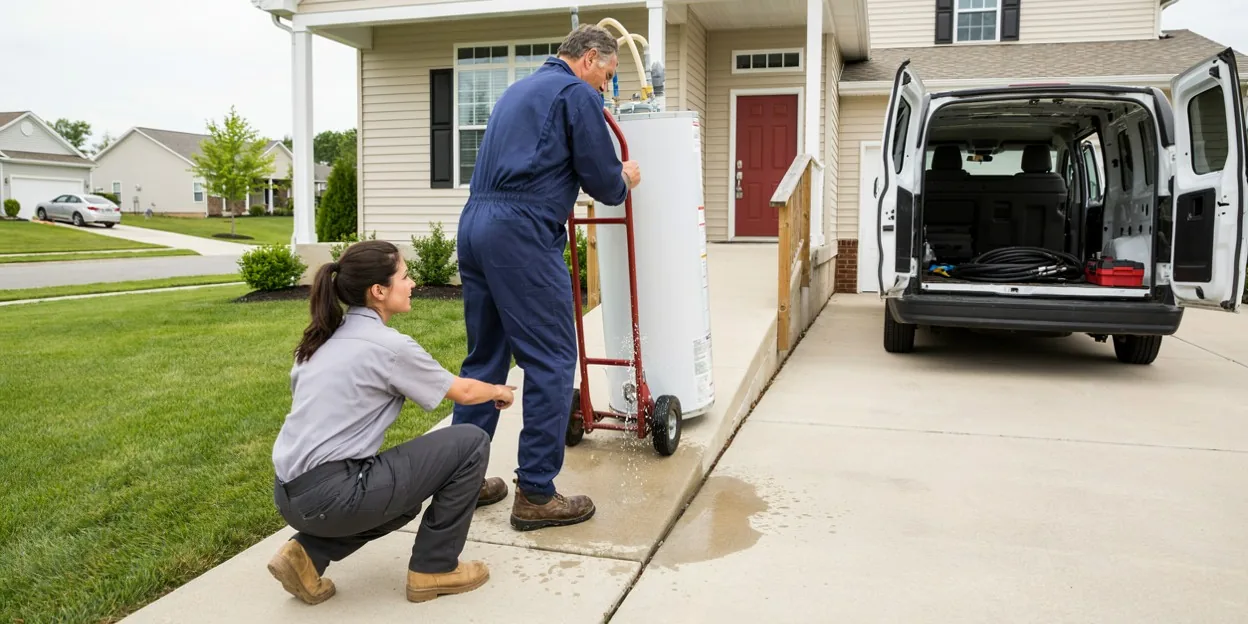 Water Heater Leak Cleanup in Anaheim, CA